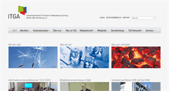 Desktop Screenshot of itga-bw.de